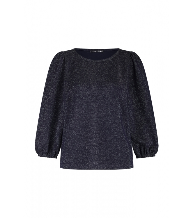 Label Dot Malou 629 donker blauw