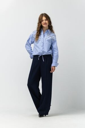 Label Dot Rosan 629 donker blauw