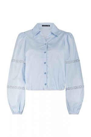 Label Dot Allis 628 blauw licht