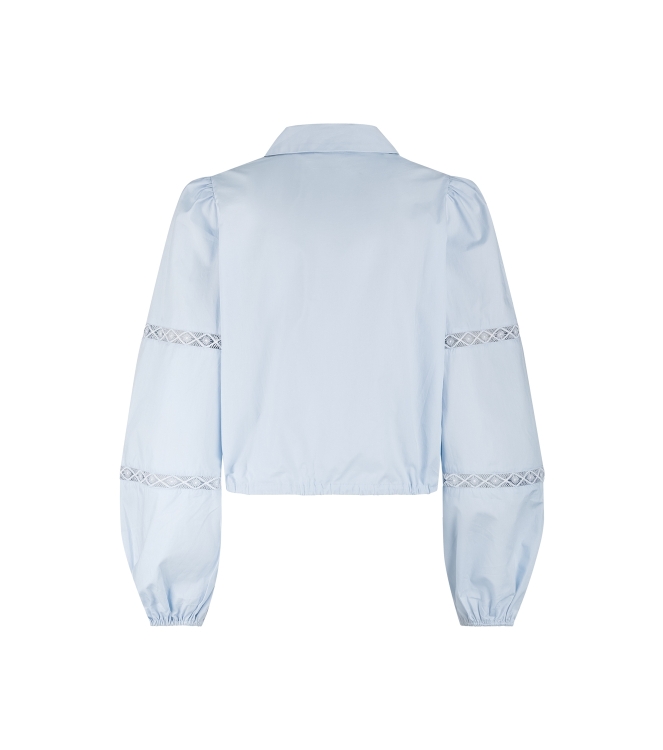 Label Dot Allis 628 blauw licht