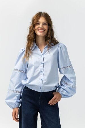 Label Dot Allis 628 blauw licht