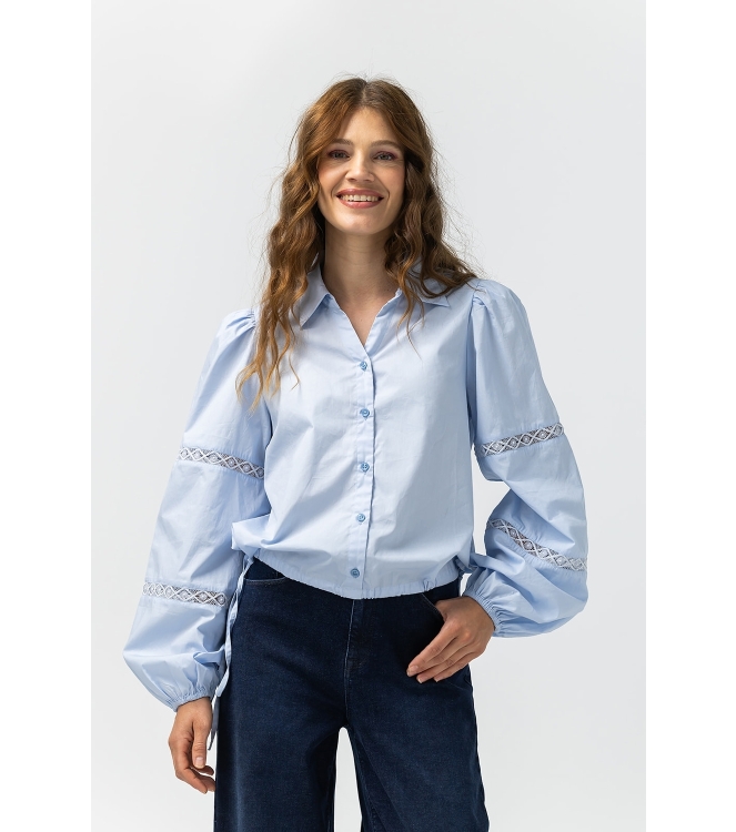Label Dot Allis 628 blauw licht