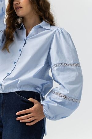 Label Dot Allis 628 blauw licht