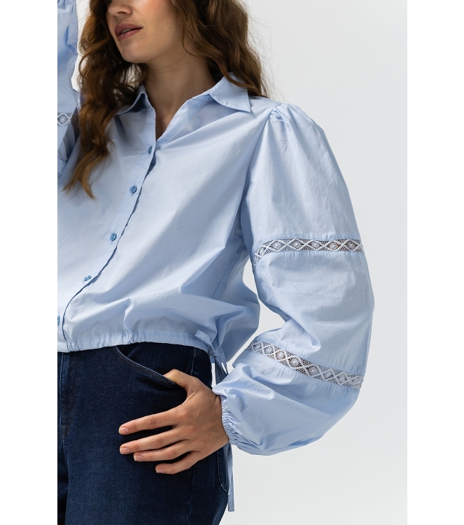 Label Dot Allis 628 blauw licht