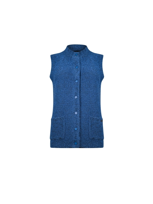 Sarto Fashion Cardigan sleeveless p753 dutch blue