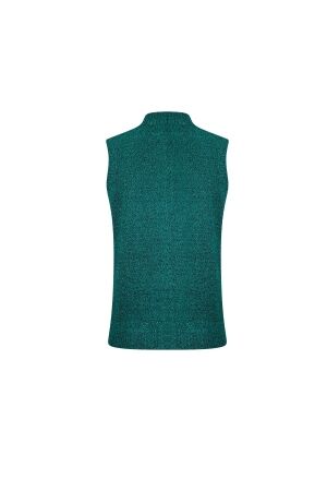 Sarto Fashion Cardigan sleeveless p675 green agate