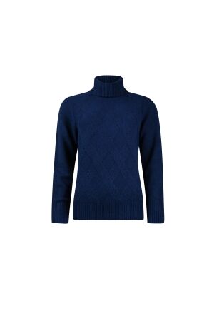 Sarto Fashion Pullover rollcollar p784 ink blue
