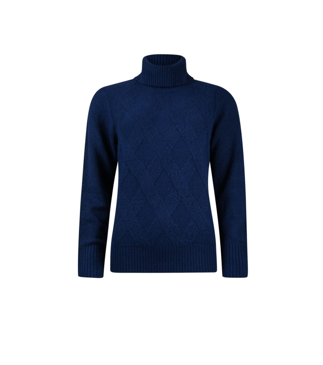 Sarto Fashion Pullover rollcollar p784 ink blue