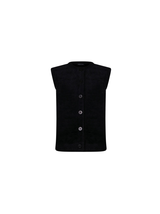 Sarto Fashion Cardigan sleeveless p199 black
