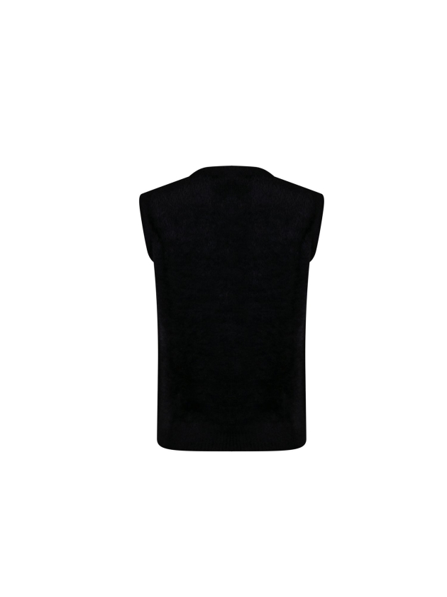 Sarto Fashion Cardigan sleeveless p199 black