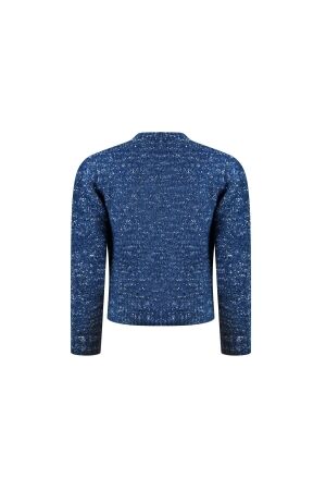 Sarto Fashion Cardigan v-neck p784 ink blue