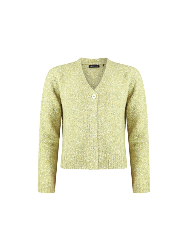 Sarto Fashion Cardigan v-neck p614 green oasis