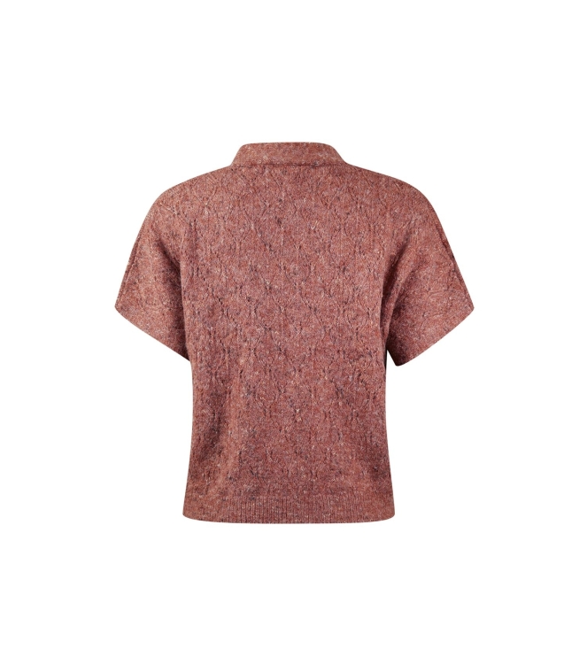 Sarto Fashion Cardigan v-neck p441 mocca