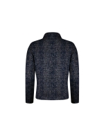 Sarto Fashion Blazer jacket p1380 navy-d.blue-ice blue+ grid pr