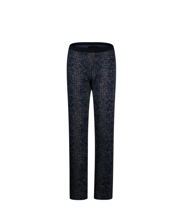 Sarto Fashion Pants p1380 navy-d.blue-ice blue+ grid pr