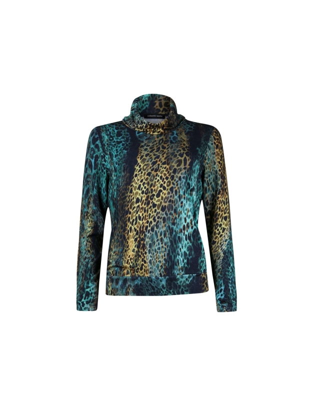 Sarto Fashion Blouson rollcollar p1740 green agate- gr. oasis+ anima