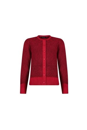 Sarto Fashion Cardigan o-neck p249 scarlet