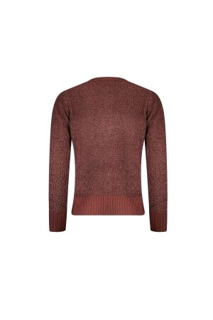 Sarto Fashion Cardigan o-neck p441 mocca