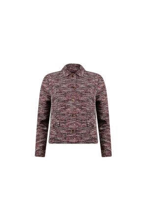 Sarto Fashion Jacket polo p1510 black-ruby-offwite structure