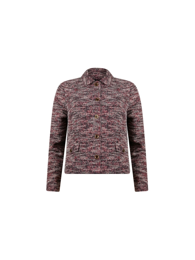 Sarto Fashion Jacket polo p1510 black-ruby-offwite structure
