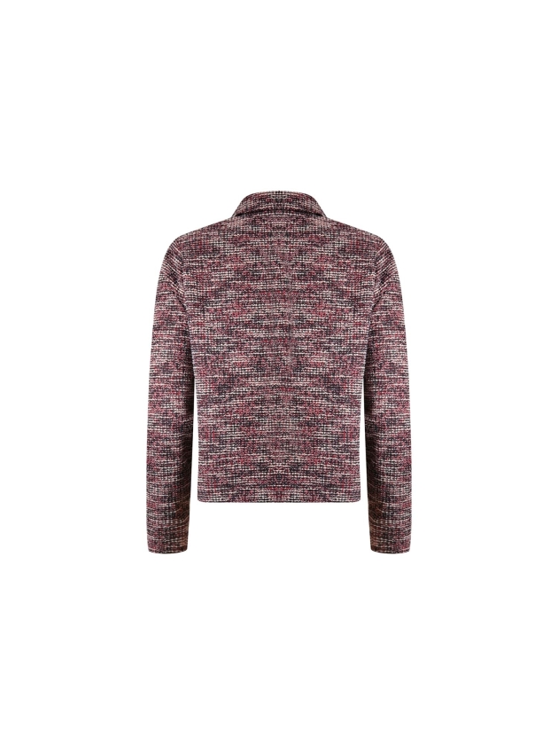 Sarto Fashion Jacket polo p1510 black-ruby-offwite structure