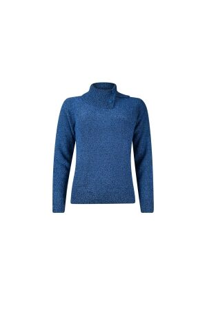 Sarto Fashion Pullover split rollcollar p753 dutch blue