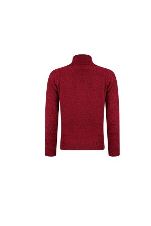 Sarto Fashion Pullover split rollcollar p249 scarlet
