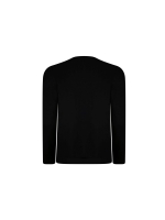 Sarto Fashion Blouson ballet neck p1651 black flockprint on black