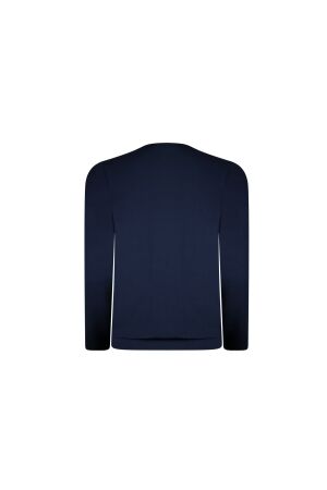 Sarto Fashion Blouson ballet neck p1650 navy flockprint on navy