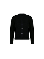 Sarto Fashion Cardigan o-neck p199 black