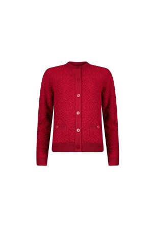 Sarto Fashion Cardigan o-neck p249 scarlet
