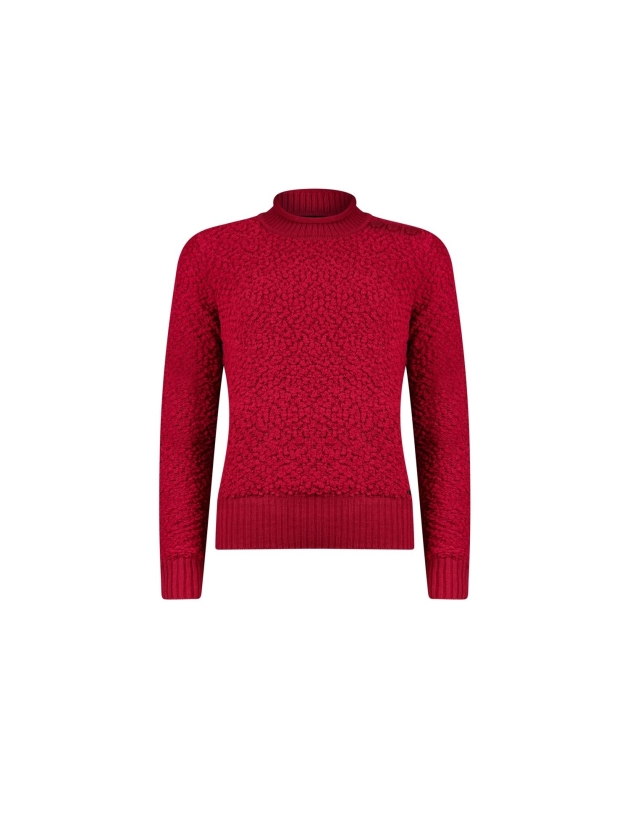 Sarto Fashion Pullover turtle p249 scarlet