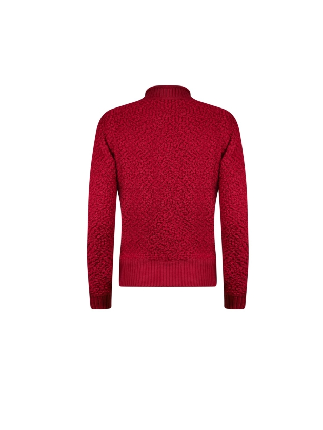 Sarto Fashion Pullover turtle p249 scarlet