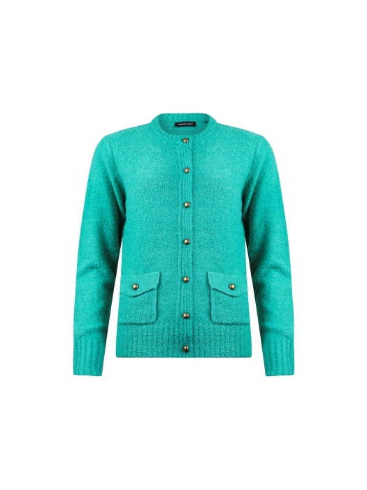 Sarto Fashion Cardigan o-neck p675 green agate