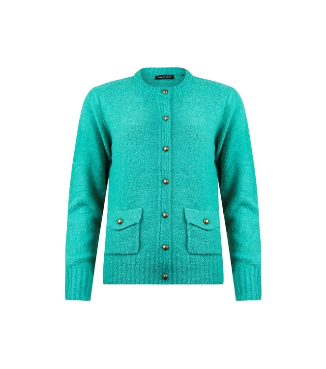 Sarto Fashion Cardigan o-neck p675 green agate