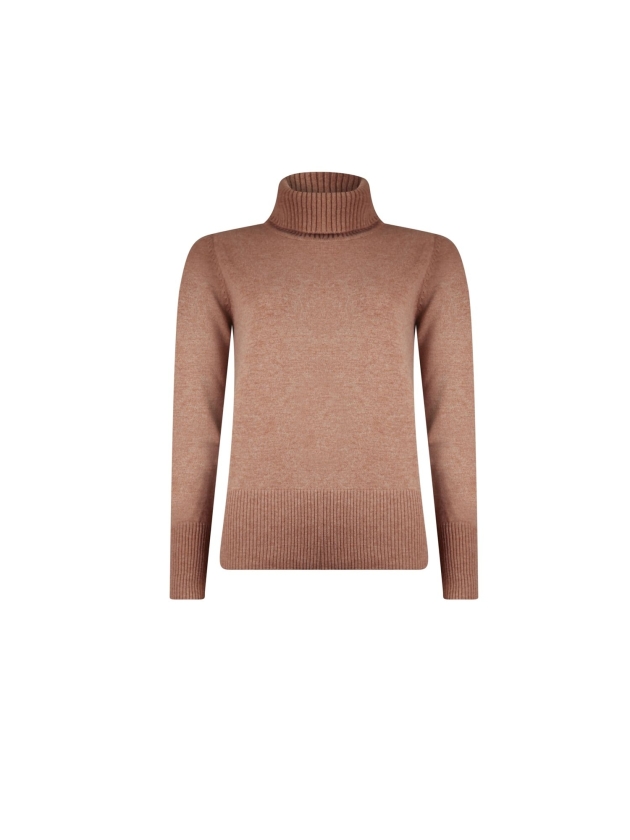 Sarto Fashion Pullover rollcollar p420 warm camel