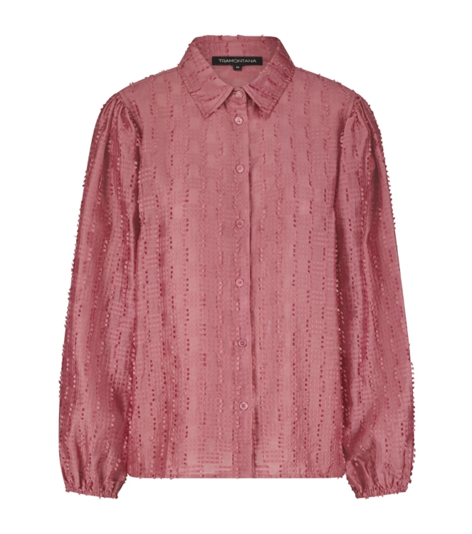 Tramontana Fancy Embroidered Blouse 4510 Rosewood