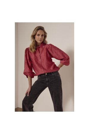 Tramontana Fancy Embroidered Blouse 4510 Rosewood