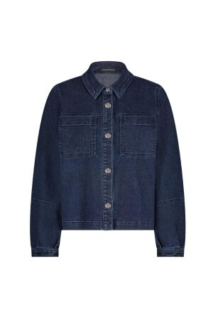 Tramontana Lurex Denim Jacket 5033 Dark blue denim