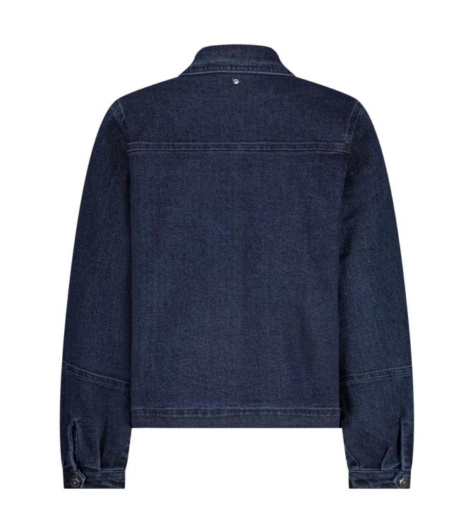 Tramontana Lurex Denim Jacket 5033 Dark blue denim