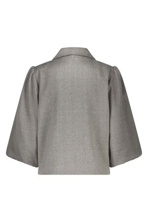 Tramontana Balloon-Sleeve Jacket Fancy Herring 7021 Mid grey mel