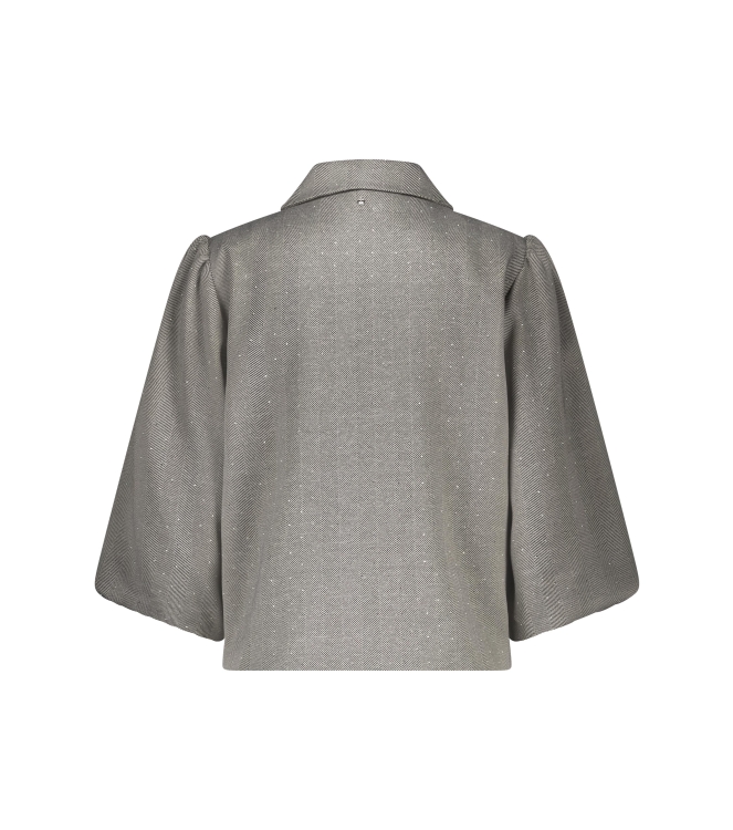 Tramontana Balloon-Sleeve Jacket Fancy Herring 7021 Mid grey mel