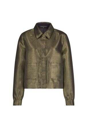 Tramontana Tailored Lurex Jacket 8100 Gold