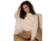 Tramontana Turtle-Neck Boucl Jumper 6800 Stone