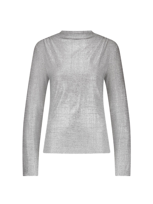 Tramontana Metallic Coated Top Shoulder Detail 8000 Silver
