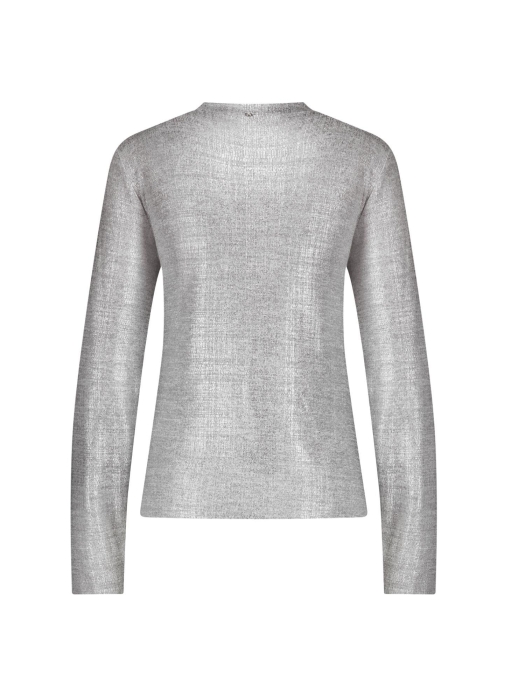 Tramontana Metallic Coated Top Shoulder Detail 8000 Silver