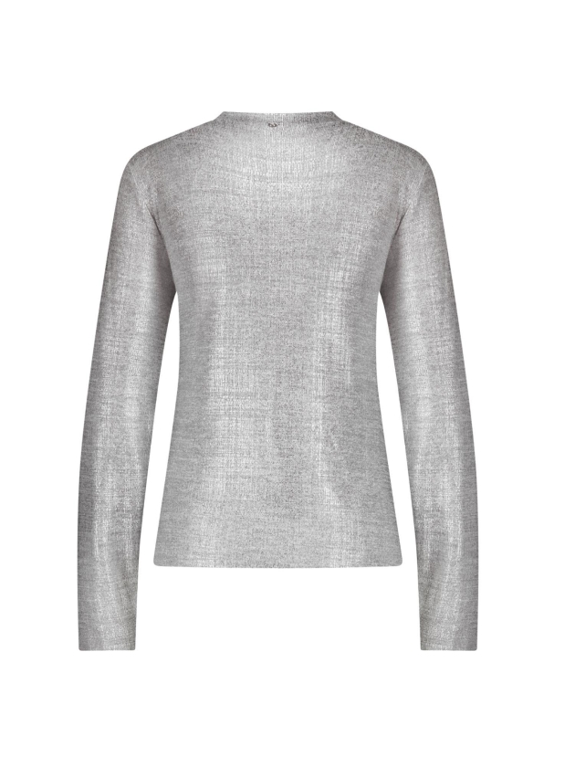 Tramontana Metallic Coated Top Shoulder Detail 8000 Silver