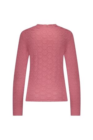 Tramontana Brushed Stretch Lace Top 4510 Rosewood