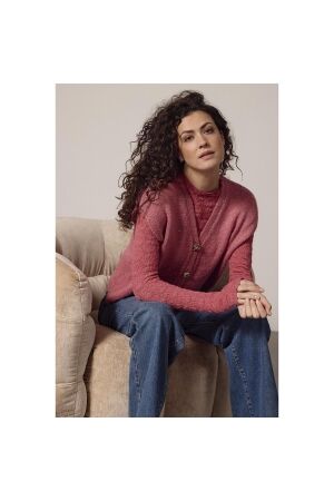 Tramontana Brushed Stretch Lace Top 4510 Rosewood