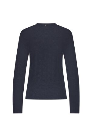 Tramontana Brushed Stretch Lace Top 5032 Midnight